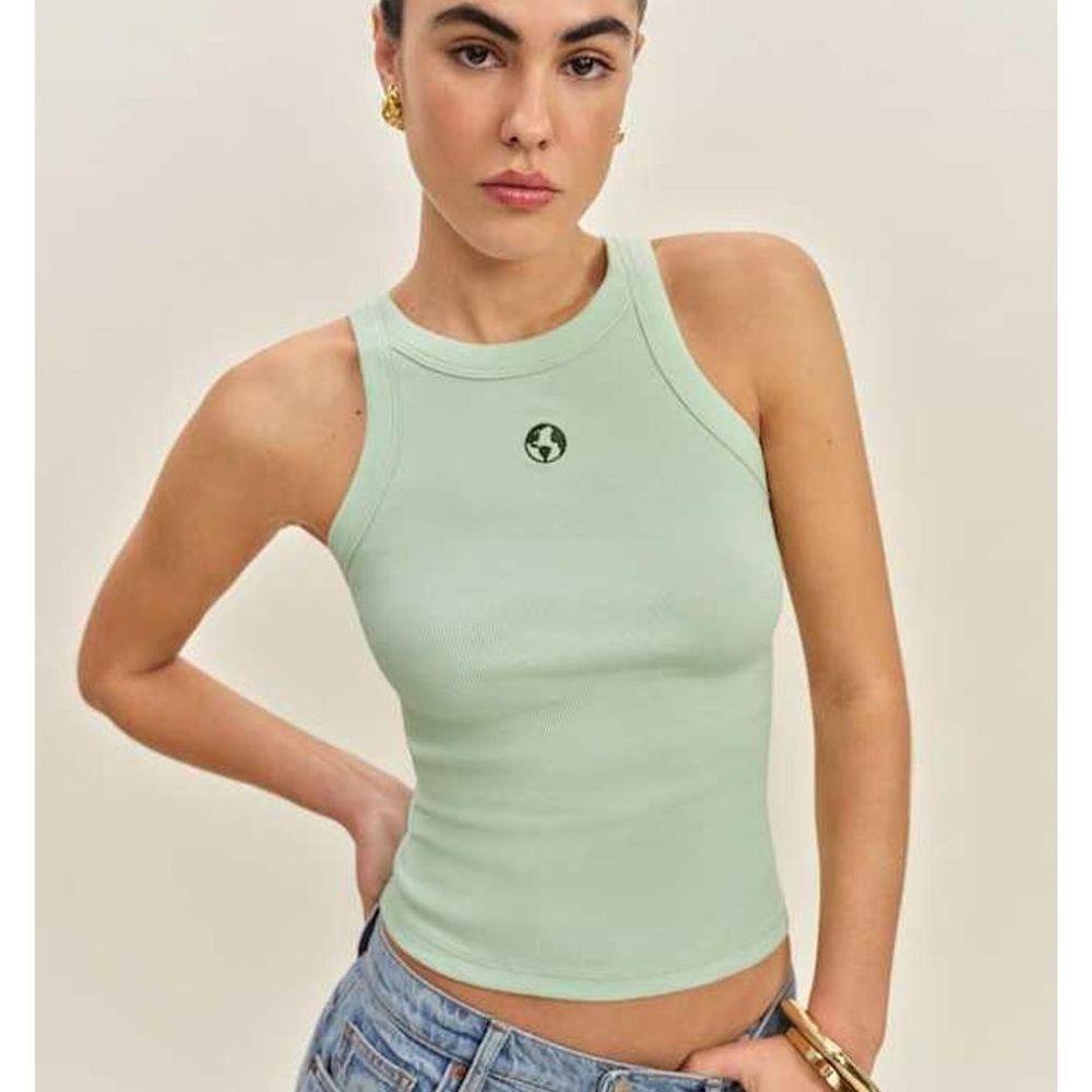 Reformation green earth tank top! 💚